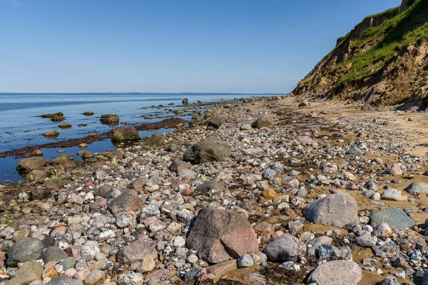 Costa Del Mar Báltico Con Los Acantilados Boltenhagen Mecklemburgo Pomerania — Foto de Stock