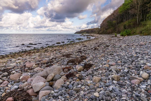 Playa Nonnevitz Costa Del Báltico Entre Schwarbe Nonnevitz Mecklemburgo Pomerania — Foto de Stock