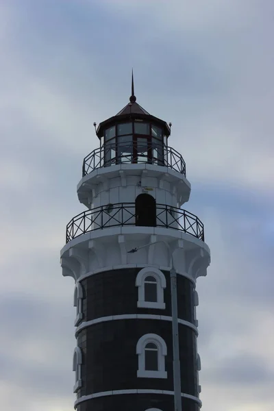 Lighthouse Siberia Sky — Stock Photo, Image