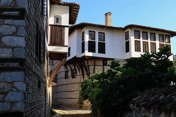 Kastoria City Old Traditional Mansions Doltso Area Macedonia Greece — стоковое фото