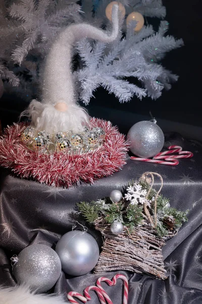 Árbol Navidad Decoración Concept Feliz Navidad — Foto de Stock