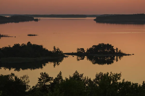 Раннє Літо Над Морем Природа Скандинавії Острови Морі Фінляндія Turku — стокове фото