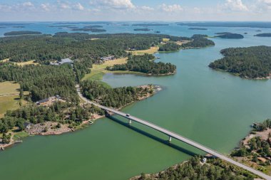 Finlandiya. Domuz yağı. Turku takımadaları. 12 Temmuz 2021