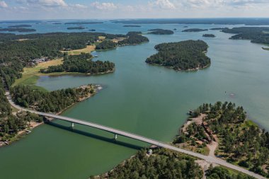 Finlandiya. Domuz yağı. Turku takımadaları. 12 Temmuz 2021