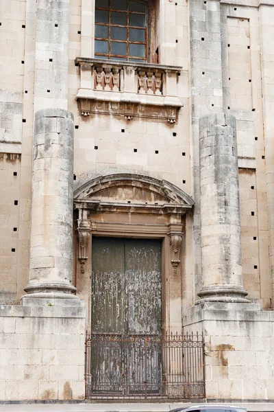 Chiostro del Monastero Benedettino di San Nicolo lArena a Catania Immagine Stock