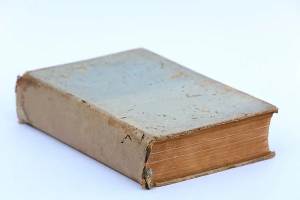 Libro Viejo Sobre Fondo Blanco — Foto de Stock