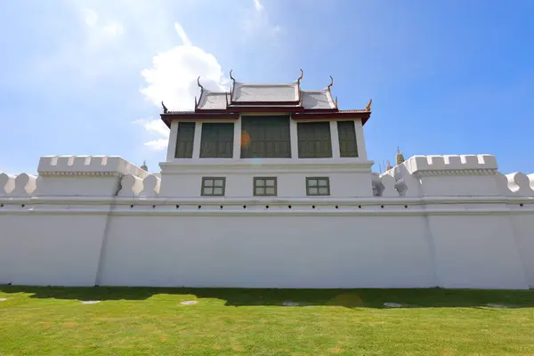 Surrounding Walls Gates Grand Palace Beautiful Architecture Thailand — 图库照片