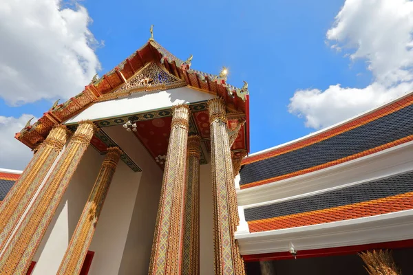 Wat Ratchabophit Sathit Mahasimaram Ratchaworawihan Beautiful Architecture Art Thailand — Foto Stock