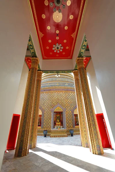 Wat Ratchabophit Sathit Mahasimaram Ratchaworawihan Beautiful Architecture Art Thailand — Stok fotoğraf