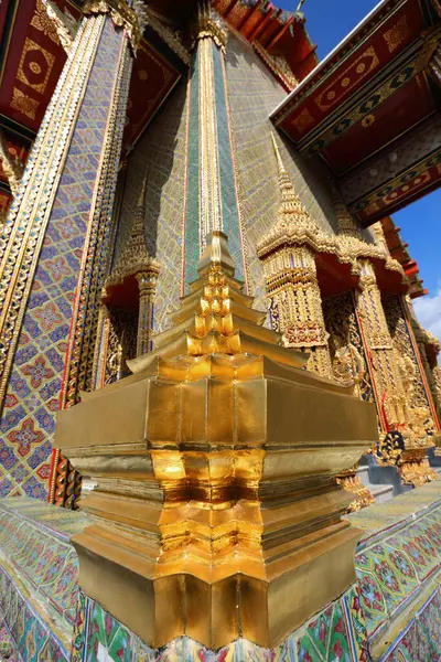 Wat Ratchabophit Sathit Mahasimaram Ratchaworawihan Beautiful Architecture Art Thailand — Fotografia de Stock