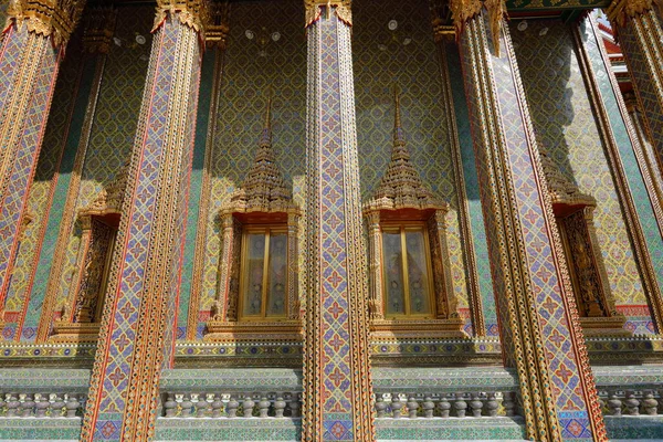 Wat Ratchabophit Sathit Mahasimaram Ratchaworawihan Tayland Güzel Mimarisi Sanatı — Stok fotoğraf