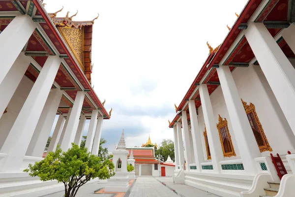 Church Wat Ratchanaddaram Bangkok Beautiful Architecture Thailand — 스톡 사진