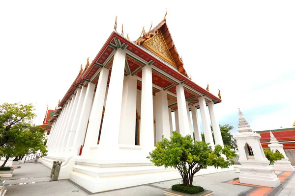 Kościół Wat Ratchanaddaram Bangkok Piękna Architektura Tajlandii — Zdjęcie stockowe