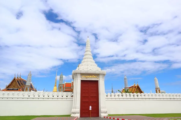 One Important Gates Outer Wall Surrounds Grand Palace Name Gate — Stockfoto
