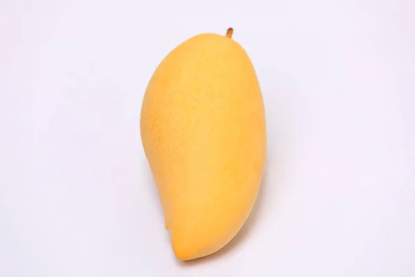 Mangifera Indica Mango White Background — Stockfoto