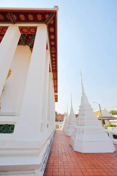 Small Pagoda Built Side Sanctuary Wat Thepthidaram Worawihan Reign Rama — Stock fotografie