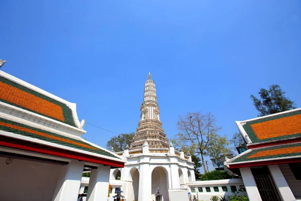Main Pagoda Wat Thepthidaram Worawihan Built Reign 3Rd Reign Rattanakosin — 스톡 사진