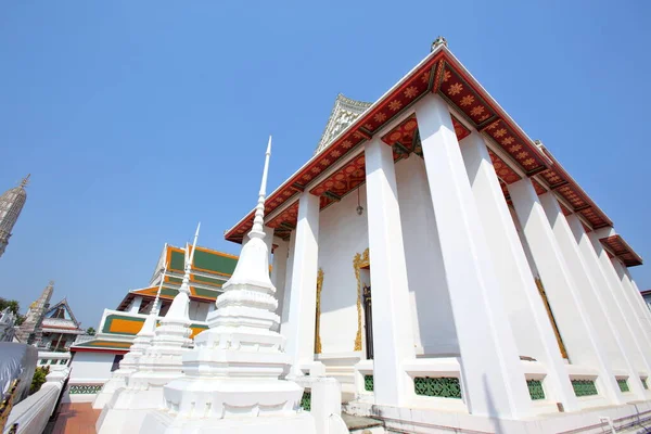 Sanctuary Wat Thepthidaram Worawihan Built Reign Rama Iii Rattanakosin Bangkok — Fotografia de Stock
