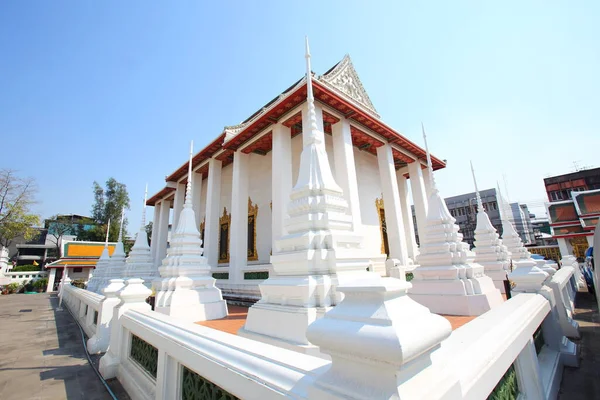 Sanctuary Wat Thepthidaram Worawihan Built Reign Rama Iii Rattanakosin Bangkok — Fotografia de Stock