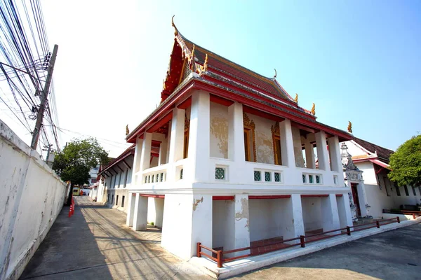 Trai Library Thai Buddhist Temple Hor Trai Wat Thepthidaram Worawihan — Photo