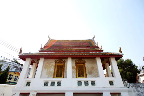 Trai Library Thai Buddhist Temple Hor Trai Wat Thepthidaram Worawihan — Φωτογραφία Αρχείου