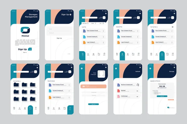 UI UX Şablon Tasarımı