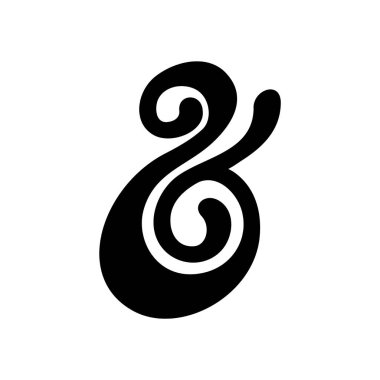 Özel Kaligrafi Ampersand Logosu