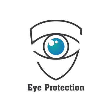 Göz Koruma Logosu Simgesi