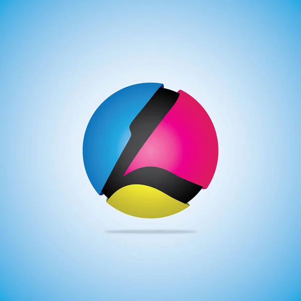 Logo Circle — Stock Vector