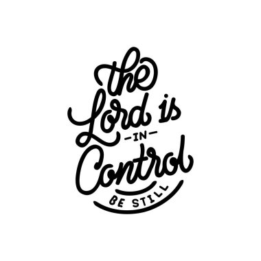 Tanrı kontrol elinde, tipografiyi kontrol ediyor.