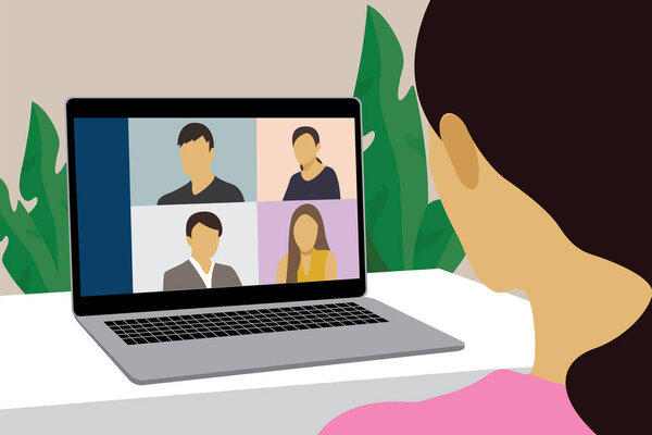 New Normal Video Conference Pandemic