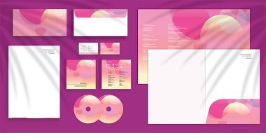 Zarif Modern Kurumsal İş Kimliği Durağanlığı