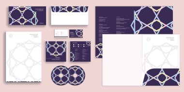 Zarif Modern Kurumsal İş Kimliği Durağanlığı