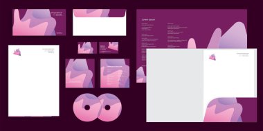 Zarif Modern Kurumsal İş Kimliği Durağanlığı