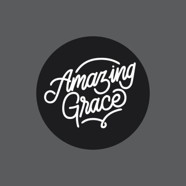 İnanılmaz Grace tipografiyi idare ediyor.