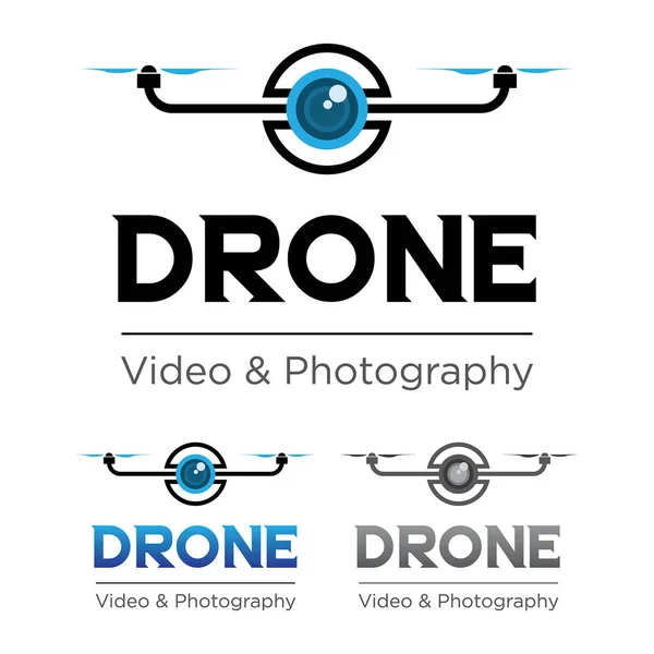 Drone Video Photography — Stock Vector