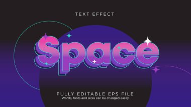 Aerospace Logo Metin Efekti Yazı Tipi