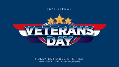 Gaziler Günü Kutlama Metni Efekti Yazı Tipi