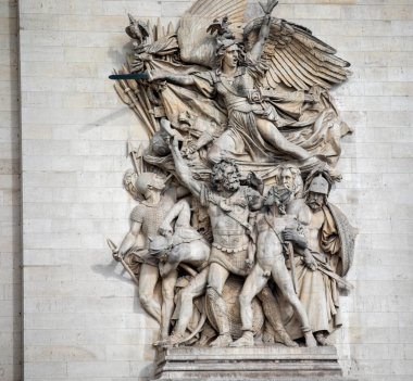Ornament of the Marseillaise of the Arc of Triumph of Paris is one of the most famous monuments of the French capital and probably the most famous triumphal arch in the world.