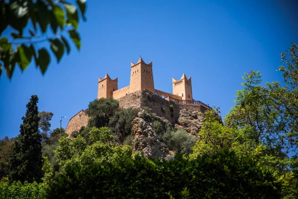 Fabulous Kasbah Beni Mellal Overlooking Moroccan City Hill Middle Atlas — Stock Photo, Image