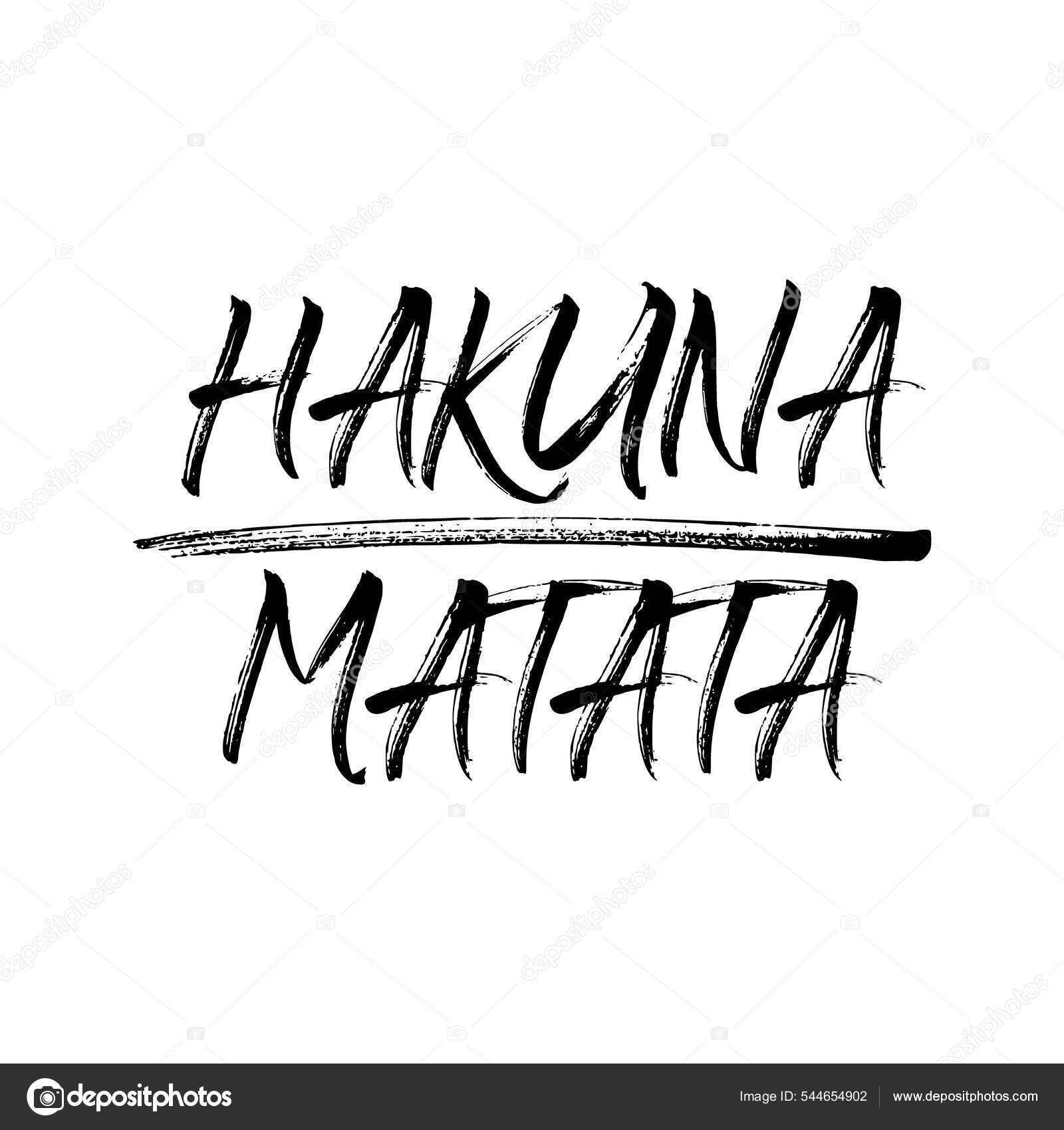 Swahili Symbols For Hakuna Matata