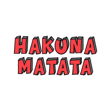 Hakuna Matata, Swahili dilinde 