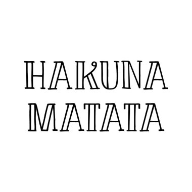 Hakuna Matata, Swahili dilinde 