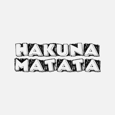 Hakuna Matata, Swahili dilinde 