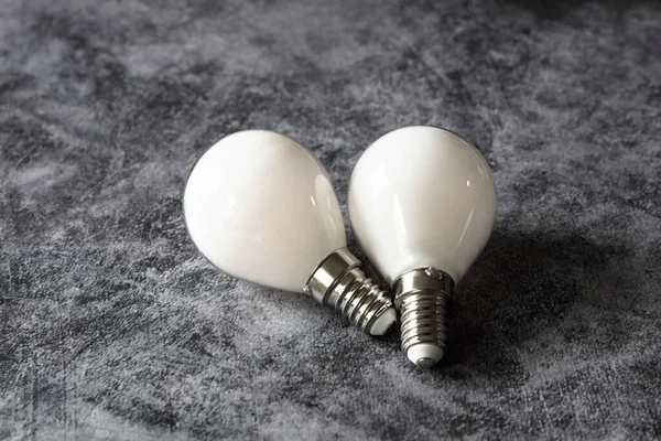 Set of Light bulbs, energy saving lamp. The concept of saving energy. High quality photo