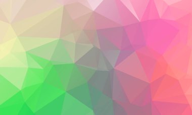 düşük polimetrik yeşil çokgen mozaik arkaplan, yaratıcı tasarım şablonları