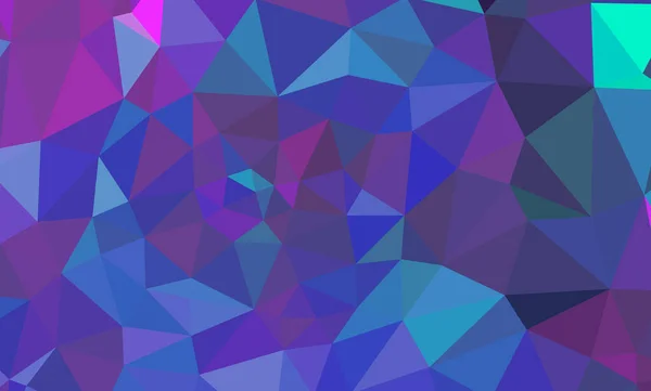 Low Poly Geometrischen Hintergrund Mit Abstrakten Muster Aus Der Farbe — Stockvektor