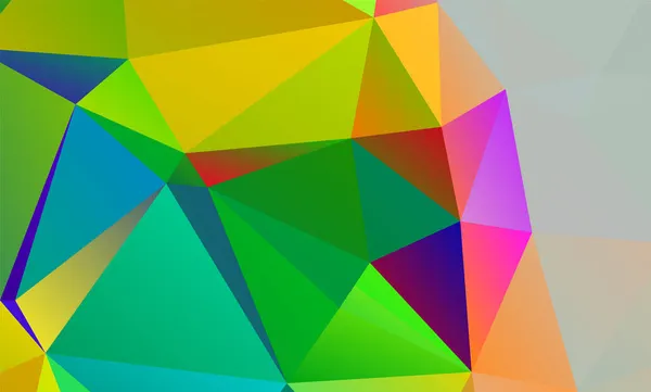Low Poly Geometrische Grüne Polygonale Mosaik Hintergrund Kreative Design Vorlagen — Stockvektor