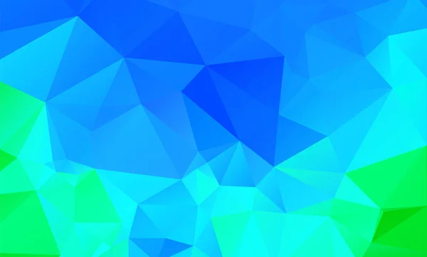 Bas Fond Poly Géométrique Avec Motif Abstrait Couleur Bleu Clair — Image vectorielle