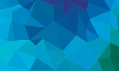 soyut desenli düşük polimetrik arkaplan açık mavi şekilli